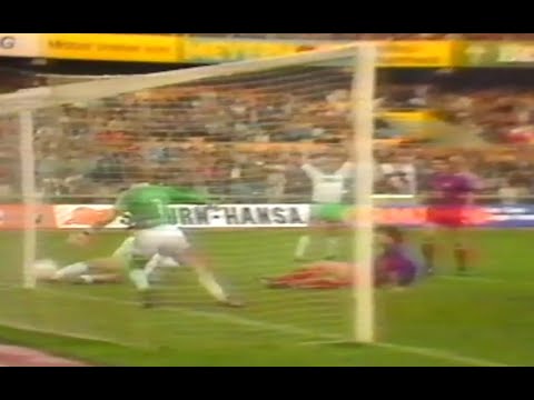 1988/89 Werder Bremen v Bayer Ürdingen