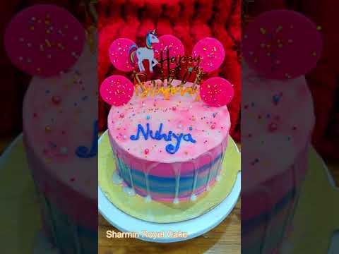 5 New Birthday Cake Design Idea 2021 By Sharmin Royel Cake
