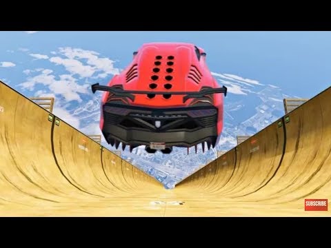 Mega Ramp - Impossible Car Stunts 3D Android Game Play - Car Games To Play - Car Stunts Racing Game