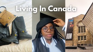Living in Canada 🇨🇦 | Downtown Toronto| Royal Ontario Museum | Macbook Pro Unboxing| Ep.1