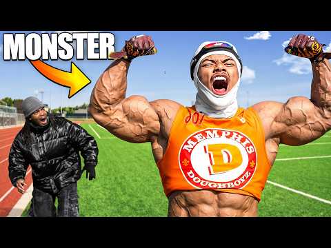 This 4-Star Lineman Is A MONSTER (HE CATCHES EVERYTHING)