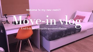 Move-In vlog|| new hostels| Versity life.......