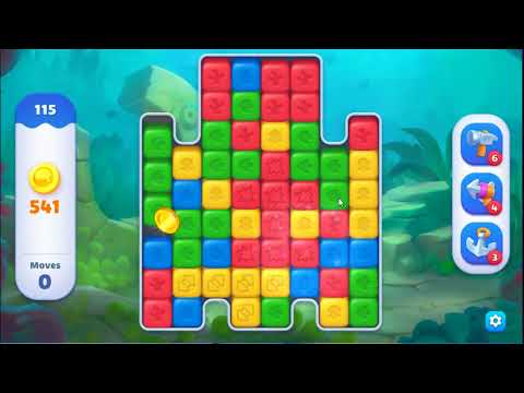 Fishdom Blast Level 115 - NO BOOSTERS GAMEPLAY 🐠 | SKILLGAMING ✔️