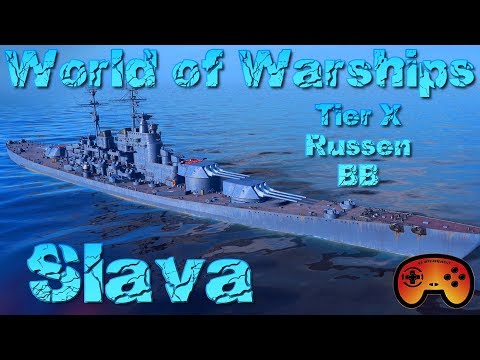 Slava RU T10² BB Alternative zur KREML in World of Warships in Deutsch mit Gameplay Ideen