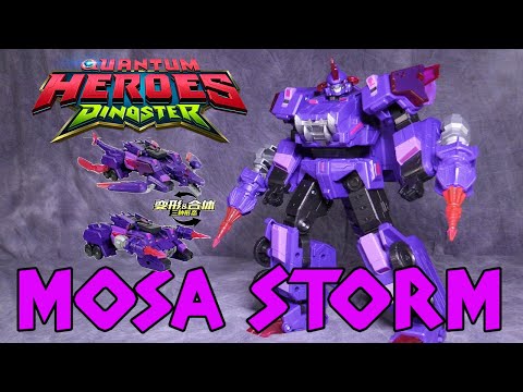 Quantum Heroes Dinoster MOSA STORM | #transformers #giantrobots
