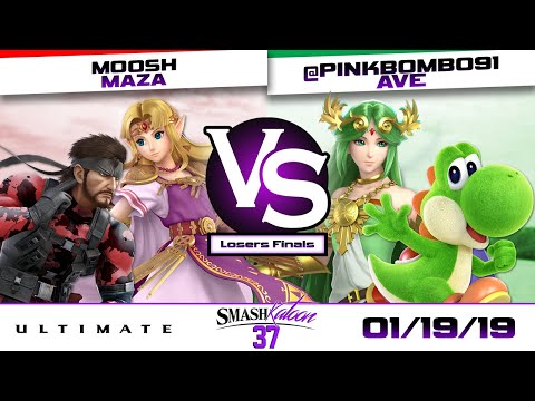 Moosh & Maza (R) vs. @pinkbombo91 & Ave (G) - Losers Finals - Smashkatoon 37