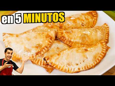 COCINA SALUDABLE Y RÁPIDA 🥑 | Empanadillas de atún en freidora de aire o al horno ¡SIN ACEITE! 😋