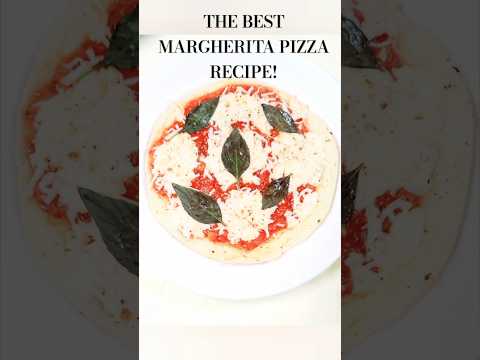MARGHERITA PIZZA RECIPE| THE BEST HOMEMADE PIZZA RECIPE| #shorts #trending #youtubeshorts #food