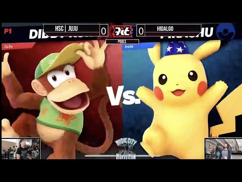 HSC | JuJu (Diddy Kong) Vs Hidalgo (Pikachu) KiT The Finale Pools