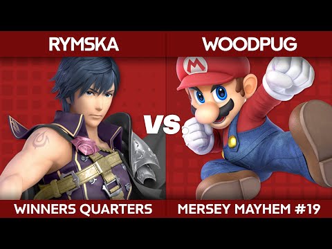 Mersey Mayhem 19 - Rymska (Chrom) v Woodpug (Mario) : Winners Quarters