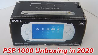 Playstation Portable 1000 Unboxing in 2020 😁