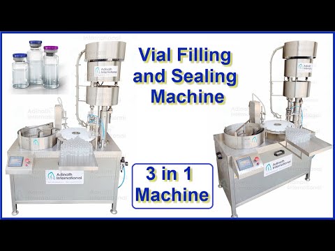 Vial Cap Sealing Machine