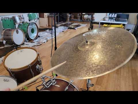 (SOLD) Cymbals - Bosphorus 22" Master Vintage Ride