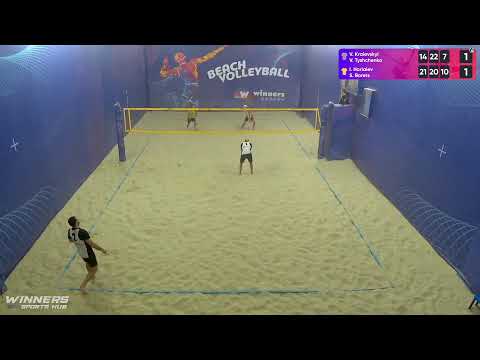 15:10 V. Kraievskyi / V. Tyshchenko - I. Horiaiev / S. Borets 08.01.2023 | Winners Beach Volleyball