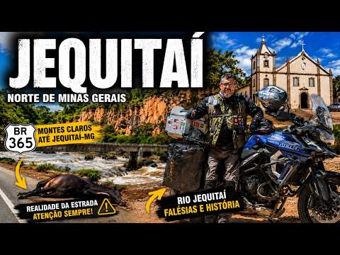 Viagem de Moto  para JEQUITAÍ-MG | O Tesouro Escondido do Norte de Minas  ao lado da BR-365 EP/04