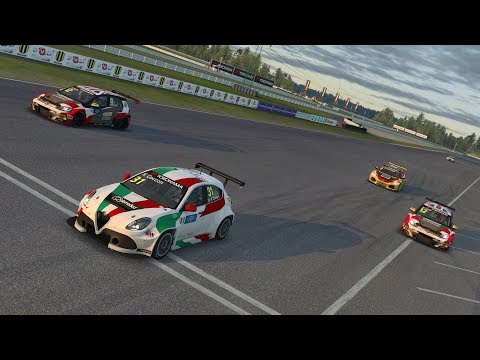 WTCR eSports 2018 Slovakia Dv2 onboard (Close finish!)