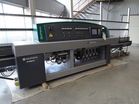 Станок для прямолинейной обработки кромки стекла с переменным углом Bottero Variant