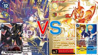 Digimon Card Game Junomon (TS Angel) VS Shinegreymon (Data Squad)