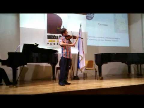 Luka Mirkoski - Violin concerto 9 by Charles Auguste de Bériot