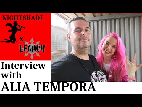 ALIA TEMPORA "We are very pink!" interview at Masters Of Rock 2025