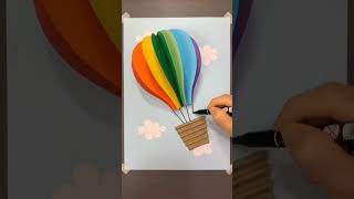 3d hot air balloon | make this | DIYideas |