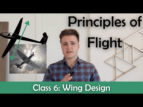 ATPL Principles of Flight - Class 6:  Wing Design.