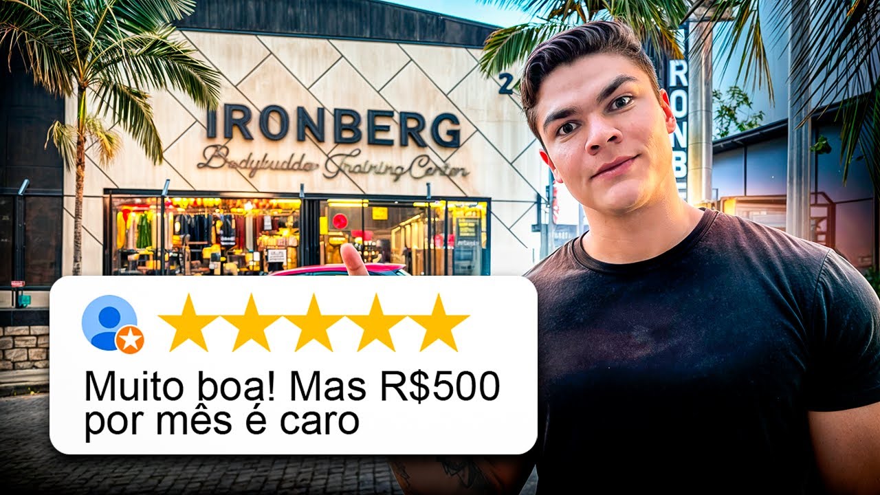 TREINEI NA ACADEMIA MAIS FAMOSA DO BRASIL, É TUDO ISSO MESMO?