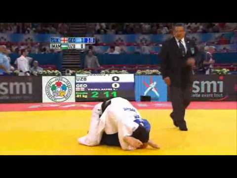JUDO 2011 World Championships: Levan Tsiklauri (GEO) - Yakhyo Imamov (UZB)
