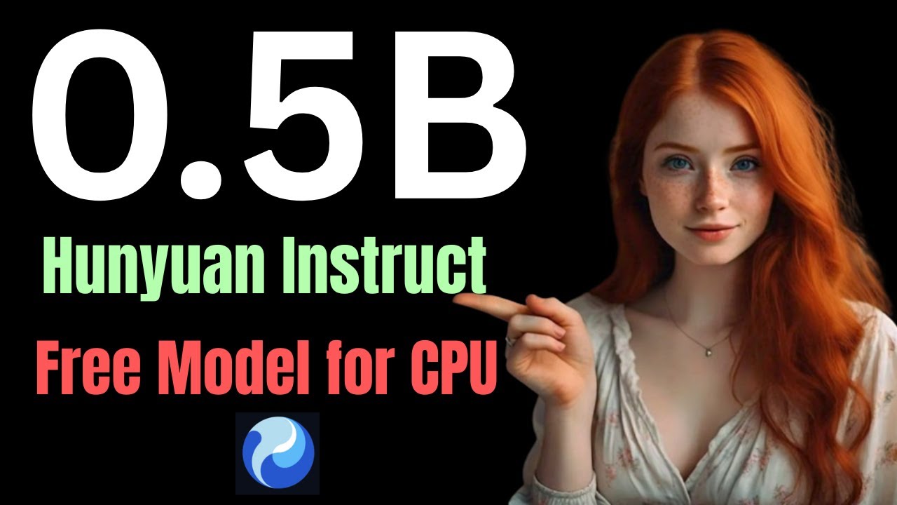 Hunyuan-0.5B-Instruct: Free Model for CPU with Great Quality - Install Locally