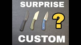 3 Production EDC Fixed Blades..... 1 Surprise Custom