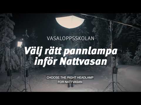 Vasaloppsskolan - Nattvasan: Välj rätt pannlampa