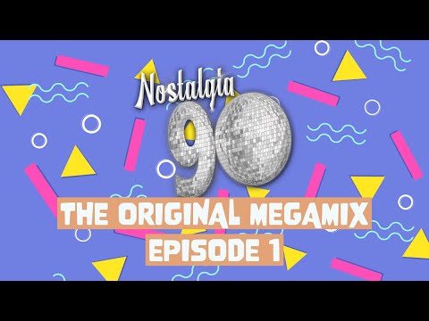 Nostalgia 90 - Megamix 1 - Dance anni 90 Best of 90s 90er Dj Set 90-e anos 90 italodance eurodance