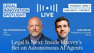 Legal Is Next: Inside Harvey's Bet on Autonomous AI Agents with Gabe Pereyra