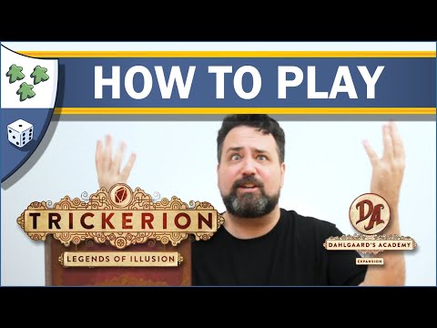 Nights Around a Table - How to Play Trickerion: Dahlgaard's Academy