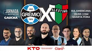 GRÊMIO 2x0 PALESTINO | SUL-AMERICANA | JORNADA DIGITAL | 20/05/2026
