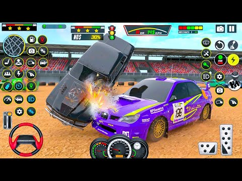 SUVs and Sports Car Demolition Derby Racing Crash Simulator - Android Gameplay.