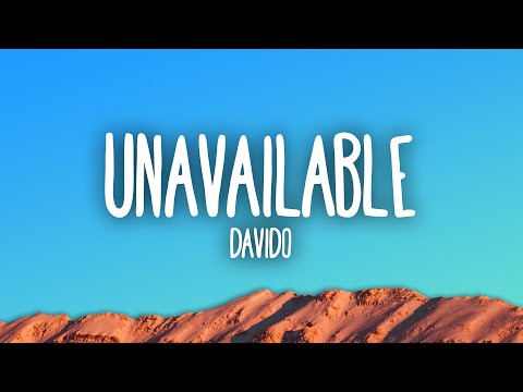 Davido - UNAVAILABLE ft. Musa Keys