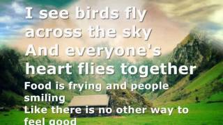 Jason Mraz - Freedom song (HD) lyrics on screen