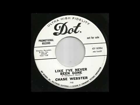 Chase Webster - Like I've Never Been Gone