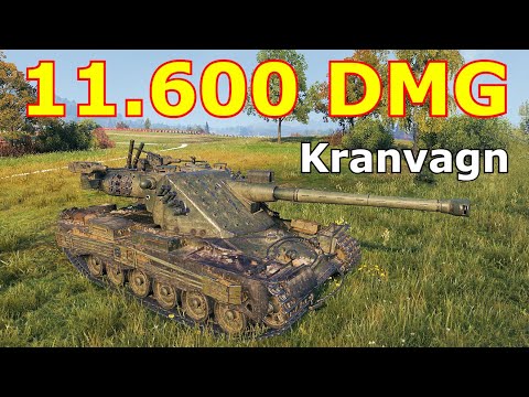 World of Tanks Kranvagn - 2 Kills 11,6K Damage