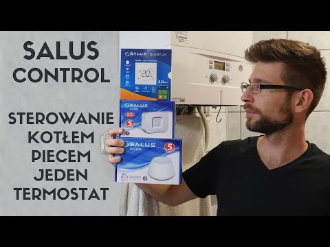 SALUS Controls - sterowanie kotłem/piecem - zestaw z jednym termostatem