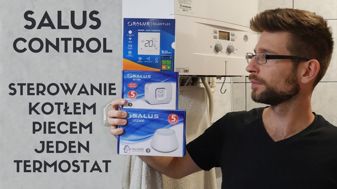 SALUS Controls - sterowanie kotłem/piecem - zestaw z jednym termostatem