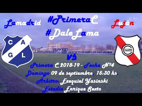 Lamadrid 1 - 1 Luján [HIGHLIGHTS] [MATCHDAY 4 - PRIMERA C 2018-19]