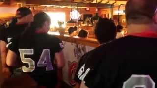 preview picture of video 'Racine Raiders line dance at Racine Texas Roadhouse'