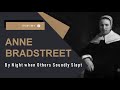 By Night when Others Soundly Slept - Anne Bradstreet