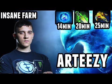 Dota 2 Arteezy Morphling [Safelane Carry] Insane Farm | Dota 2 Ranked Full Gameplay