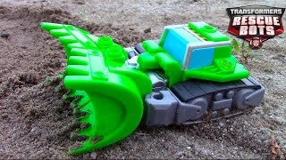 Download lagu Transformers Rescue Bots Toy UNBOXING! Bulldozer Boulder Construction-Bot | JackJackPlays mp3