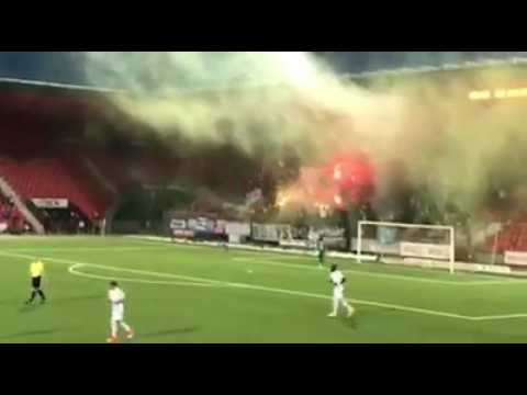 Ultras FC Zürich  in Neuchâtel Xamax 24.4.2017