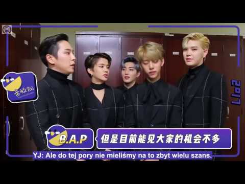 [PL SUB, polskie napisy] 170124 Yinyuetai B.A.P 2017 New Year Greetings