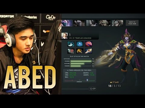 PLAYER PERSPECTIVE: Abed (Templar Assassin) Divine Rapier [Ranked Match]